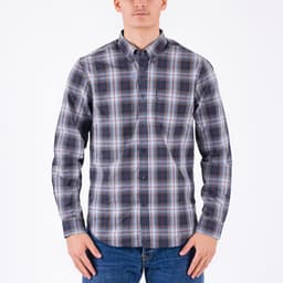 Textured Check Shirt - 1