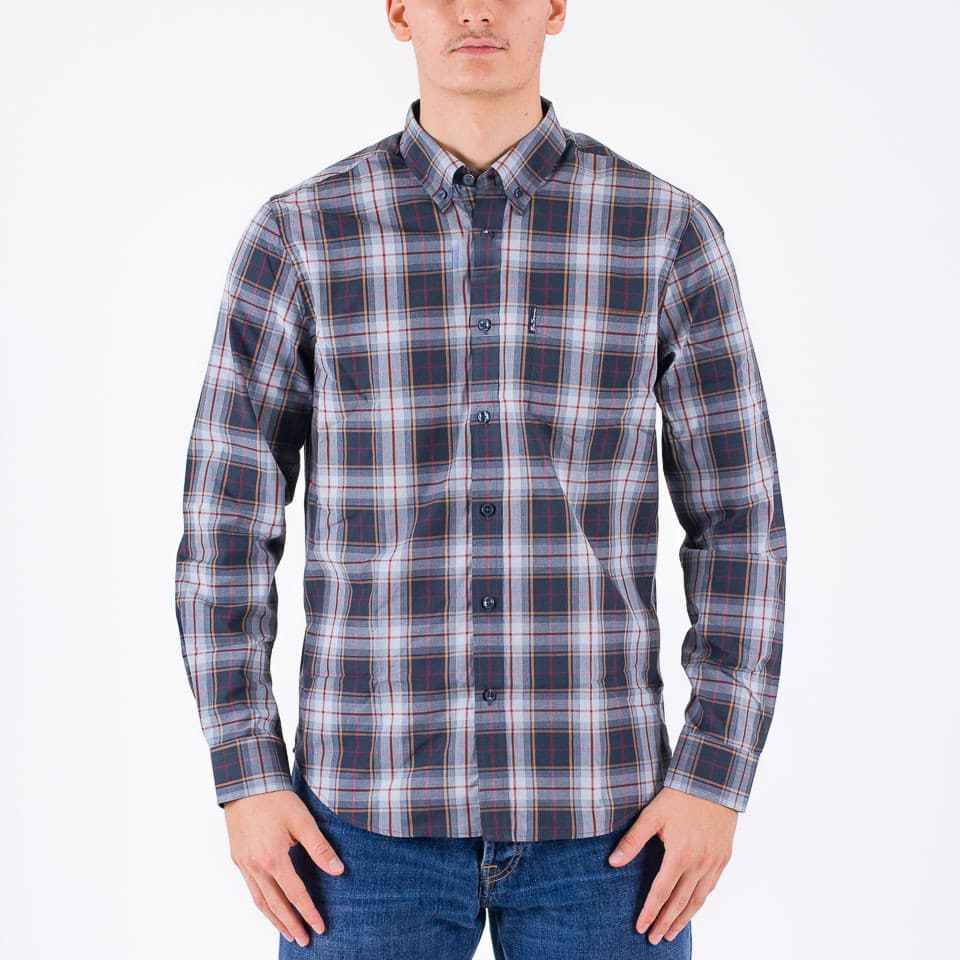 Textured Check Shirt - 1