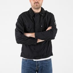 Flatt Nylon Mixed Goggle Overshirt Jacket - 2