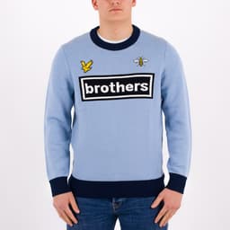 Geometric Jacquard Knitted Jumper - 1