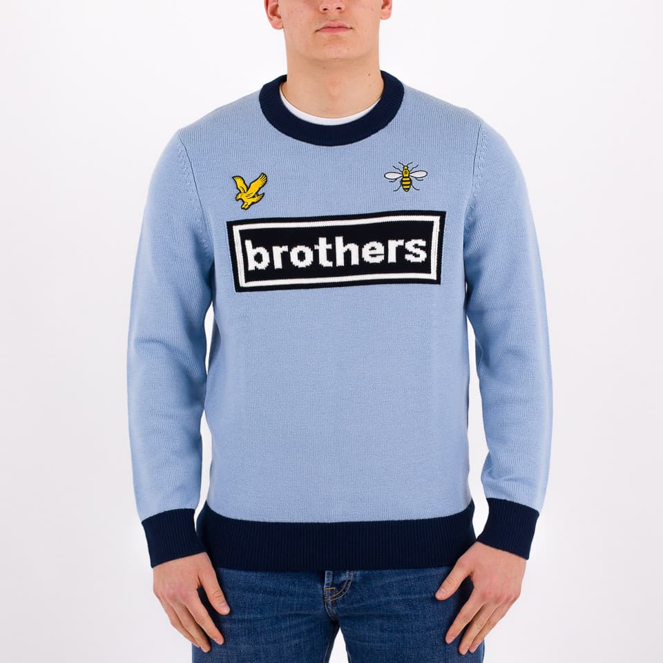 Geometric Jacquard Knitted Jumper - 1