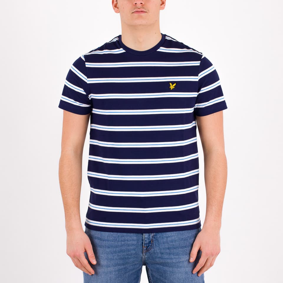 Wide Double Stripe T-Shirt - 1