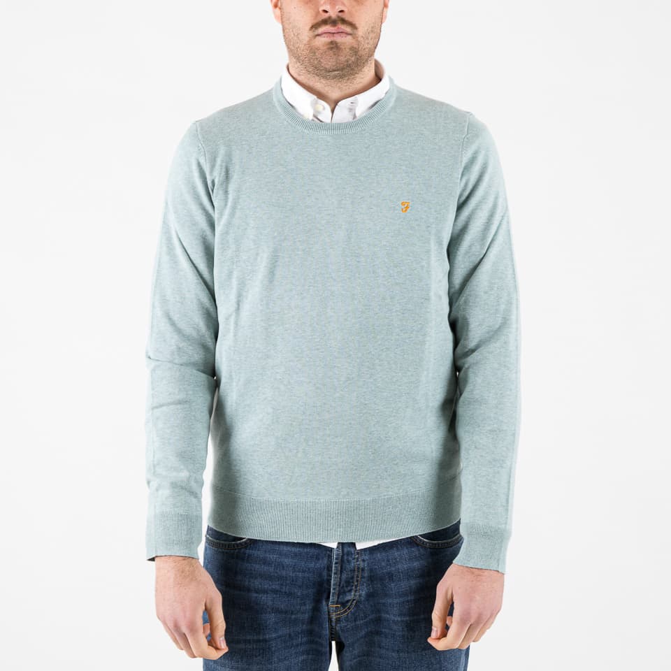 Mullen Cotton Jumper - Farah - Maglie