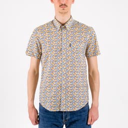 Block Botanical Print Shirt - 1