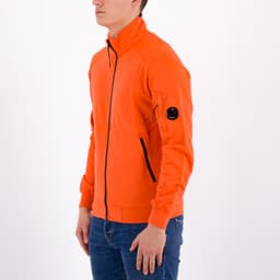 Diagonal Fleece Open Zip Lens - 2