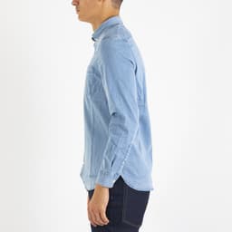 Slim Fit Denim Shirt - 4