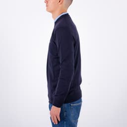Classic Fit Wool Blend Jumper - 4