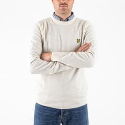 Lambswool Blend Crew Neck Jumper - 2