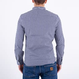 Slim Fit Gingham Shirt - 5