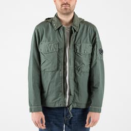 Flatt Nylon Mixed Goggle Overshirt Jacket - 7