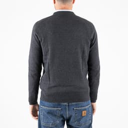 Cotton Merino Crew Neck Jumper - 5