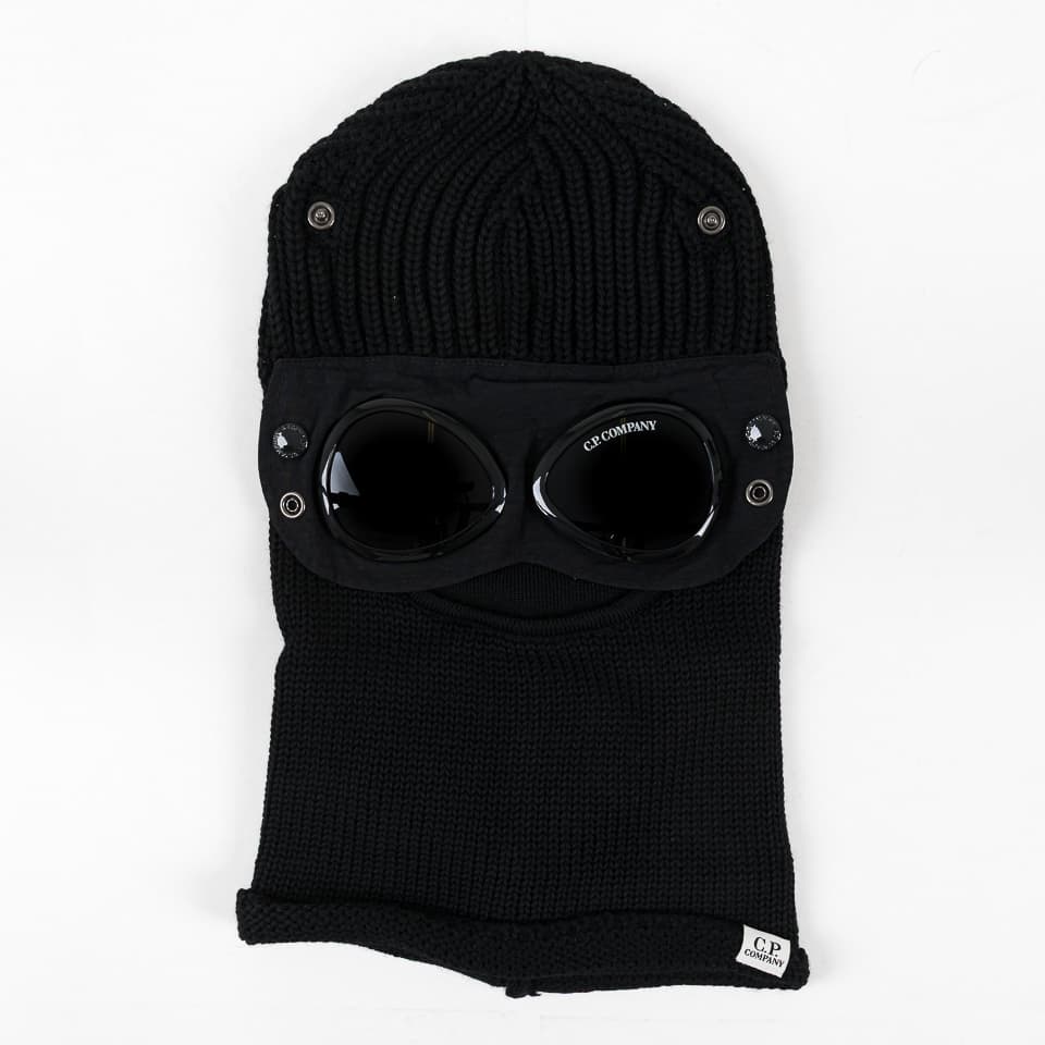 Extrafine Merino Wool Goggle Balaclava - C.P. Company - Caps & Hats