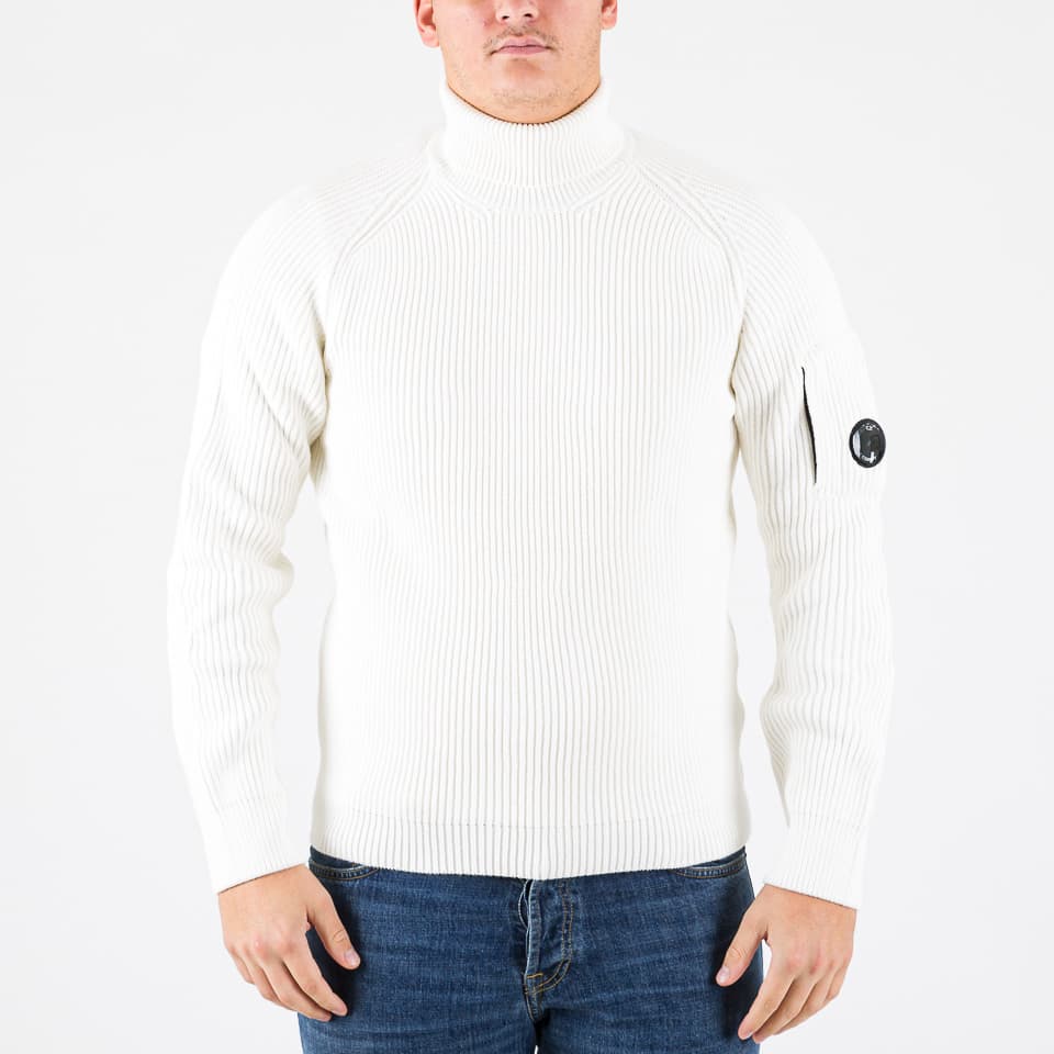 Full Rib Roll Neck Sweater - 1