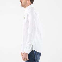 Linen Blend Oxford Shirt - 4