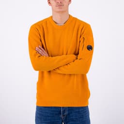 Chenille Cotton Crew Neck Knit - 3