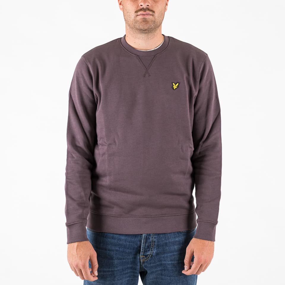 Brushed Back Crew Neck - 1