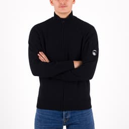 Roll Neck Cardigan Zipped Sweater - 3