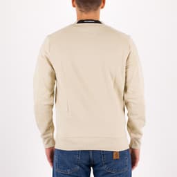 Diagonal Raised Fleece Lens Crew Sweat - 5