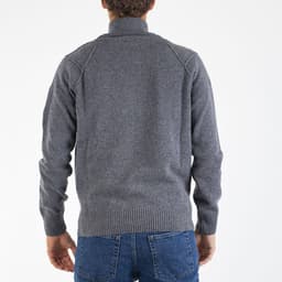 Turtle Neck Lambswool Sweat - 5