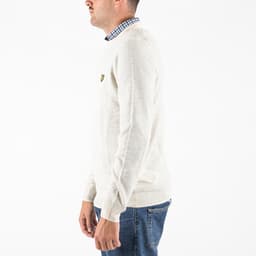 Lambswool Blend Crew Neck Jumper - 4