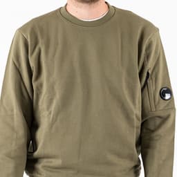 Diagonal Raised Fleece Crewneck Sweatshirt - 6