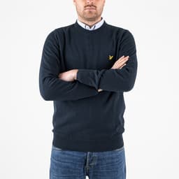 Cotton Crew Neck Jumper - 2