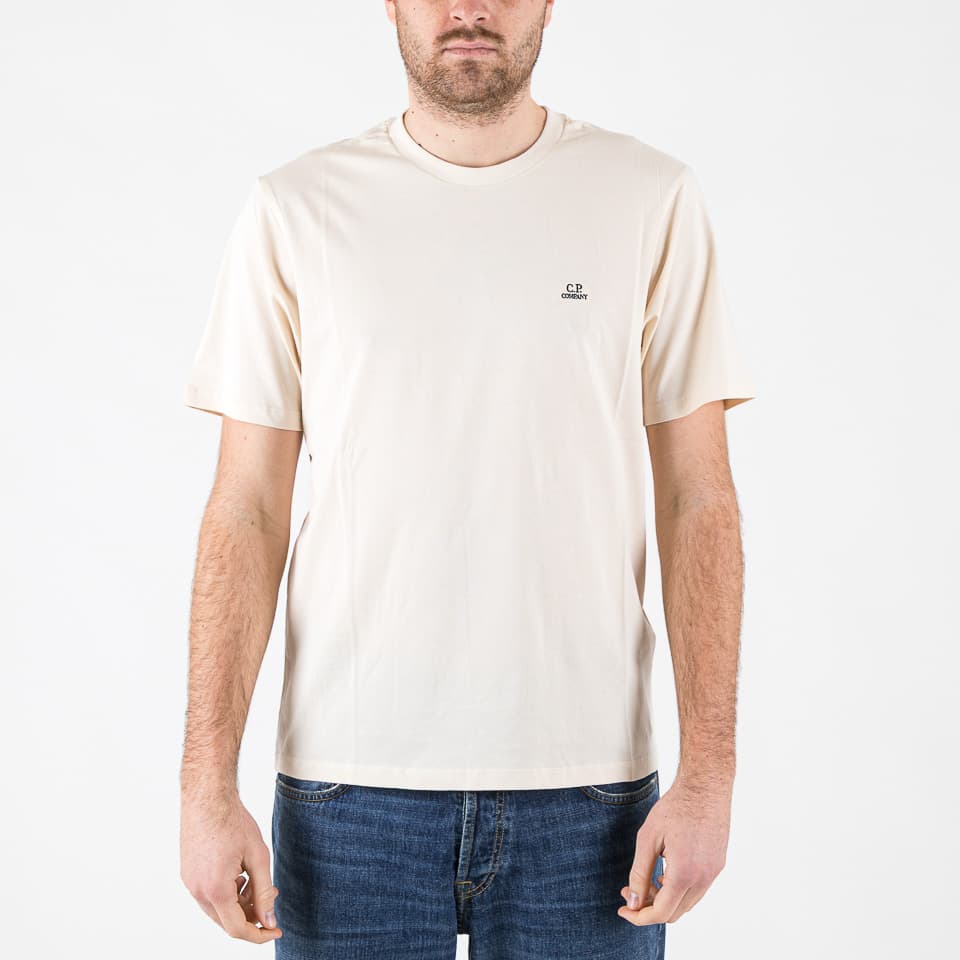 30/1 Jersey Short Sleeve Logo Patch T-Shirt - C.P. Company - T-shirts