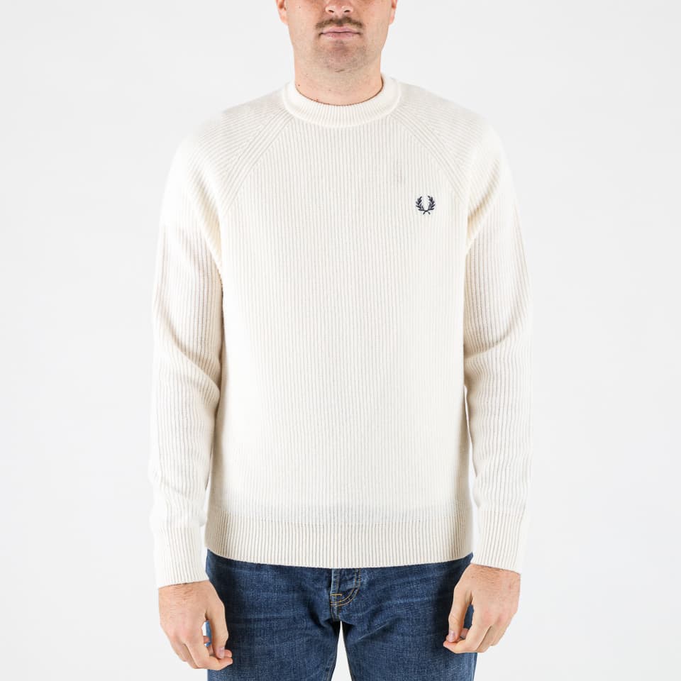 Lambswool Raglan Jumper - 1
