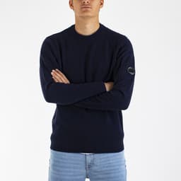 Crew Neck Lambswool Sweat - 3