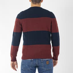 Wide Stripe Knitted Jumper - 5