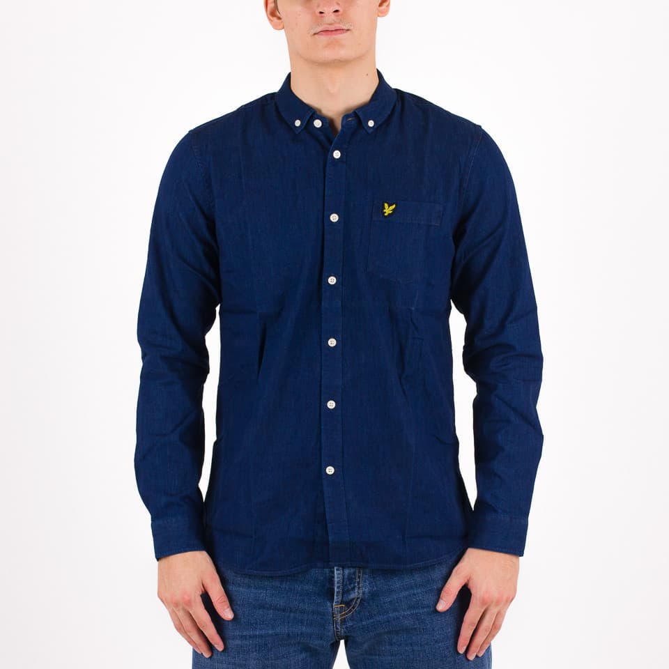 Denim Waffle Shirt - 1