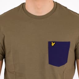 Contrast Pocket T-Shirt - 5