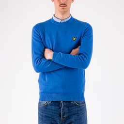Cotton Crew Neck Jumper - 2