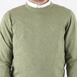 Pima Cotton Crew Jumper - 6