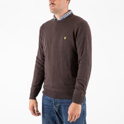 Cotton Merino Crew Neck Jumper - 3