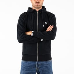 Hooded Zip Through Sweatshirt - 2