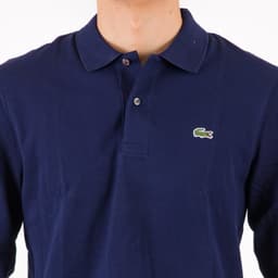Classic Fit  Long Sleeve Polo Shirt - 6