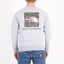 Raglan Red Box Crew - 2