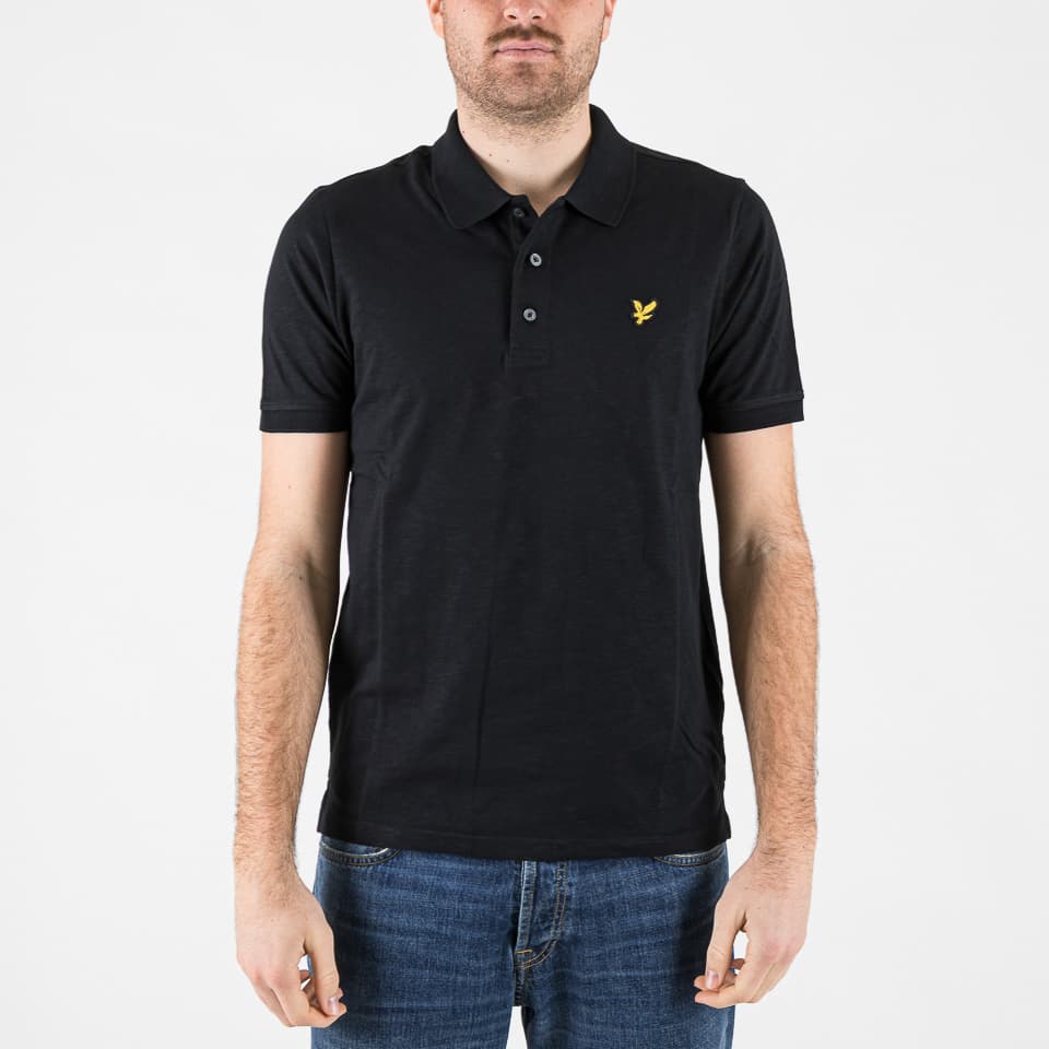 Fine Slub Polo Shirt - 1