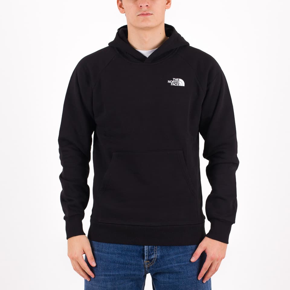 Raglan Red Box Hoodie - 1