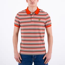 Stripe Polo Shirt - 1