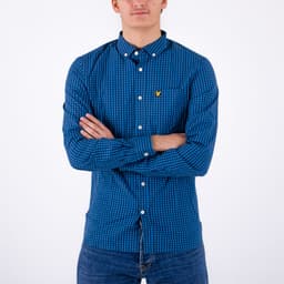 Slim Fit Gingham Shirt - 3