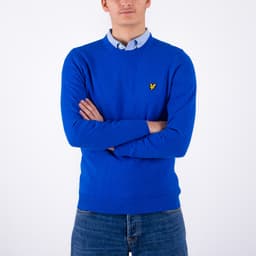 Cotton Merino Crew Neck Jumper - 3