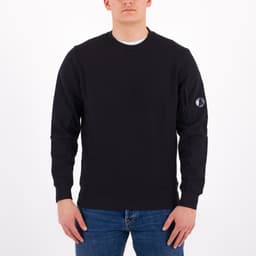 Diagonal Fleece Lens Sweatshirt - 1