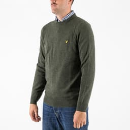 Lambswool Blend Crew Neck Jumper - 3