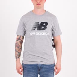 Essentials Stacked Logo Tee - 1