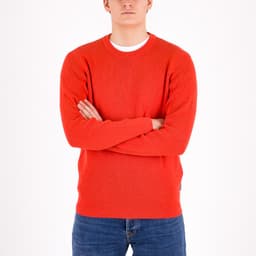 Textured Crew Neck Jumper - 3