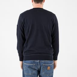 Cotton Sea Island Crewneck Lens Sweater - 5
