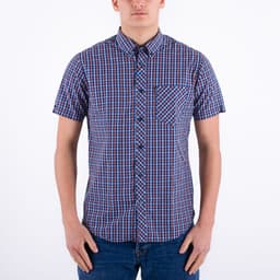 Short Sleeve House  Check Shirt - 1