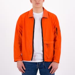 Chrome Arm Lens Zip Overshirt - 4